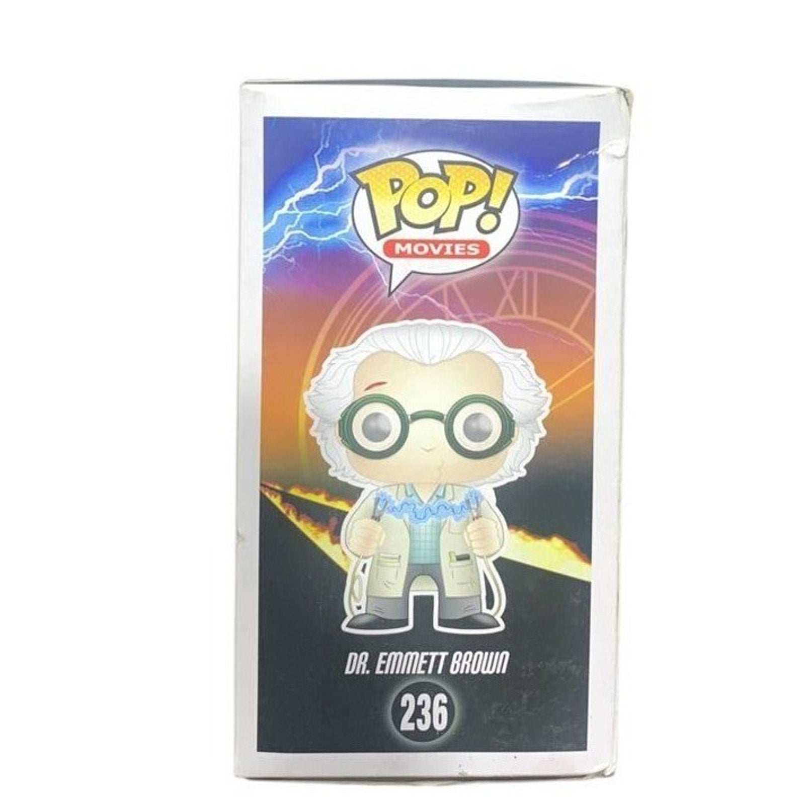 Funko Pop Movies Back to the Future Dr Emmett Brown 236 Loot Crate Exclusive