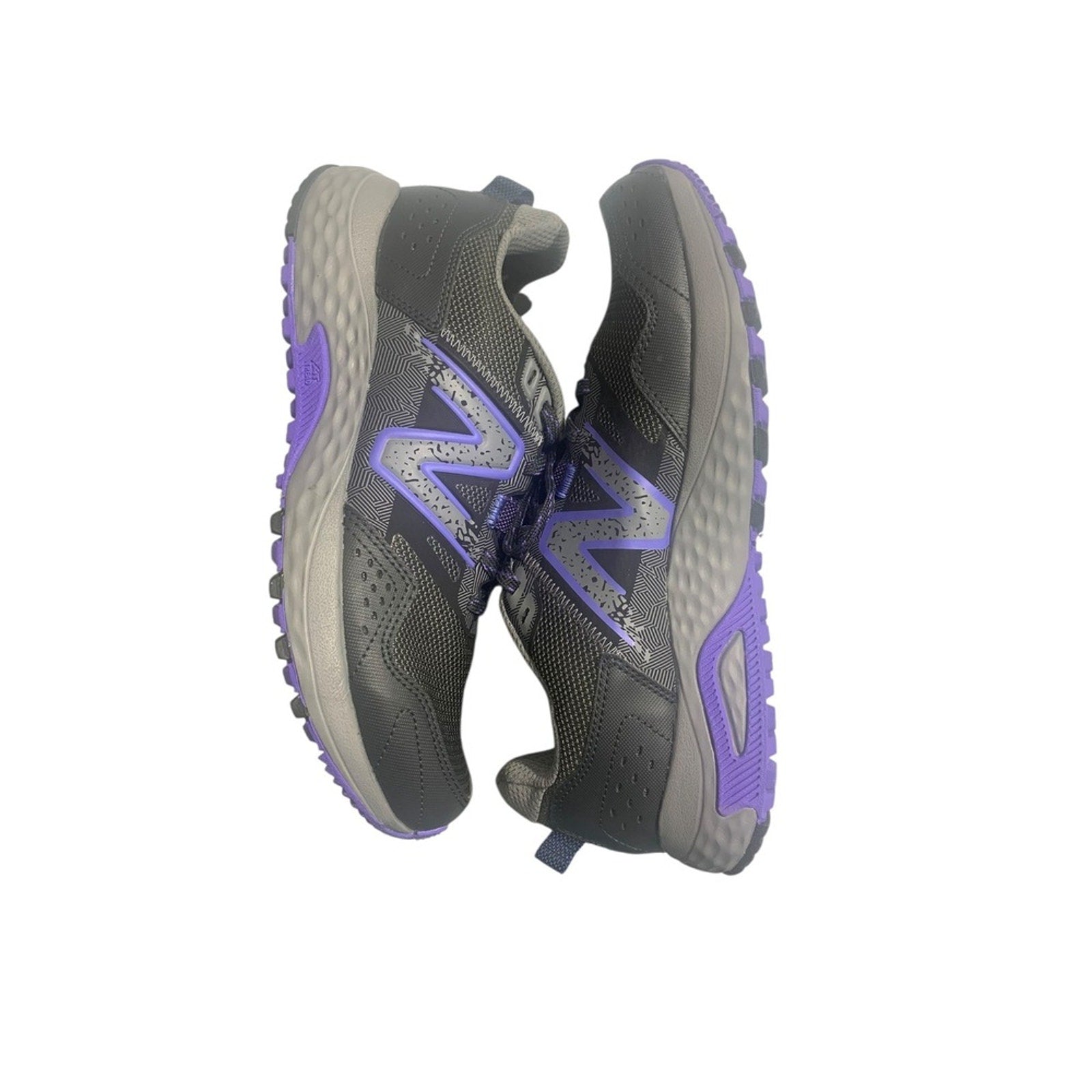 New Balance WT410LQ8 Women's Running Shoes Gray Purple Comfort Insert Size 9