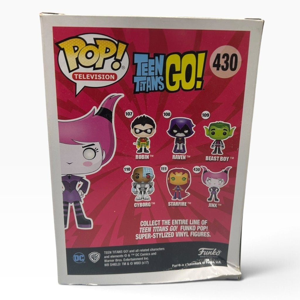 Funko Pop Teen Titans Go Terra 455 Jinx 430 Toys R Us Exclusive Lot DC Figure