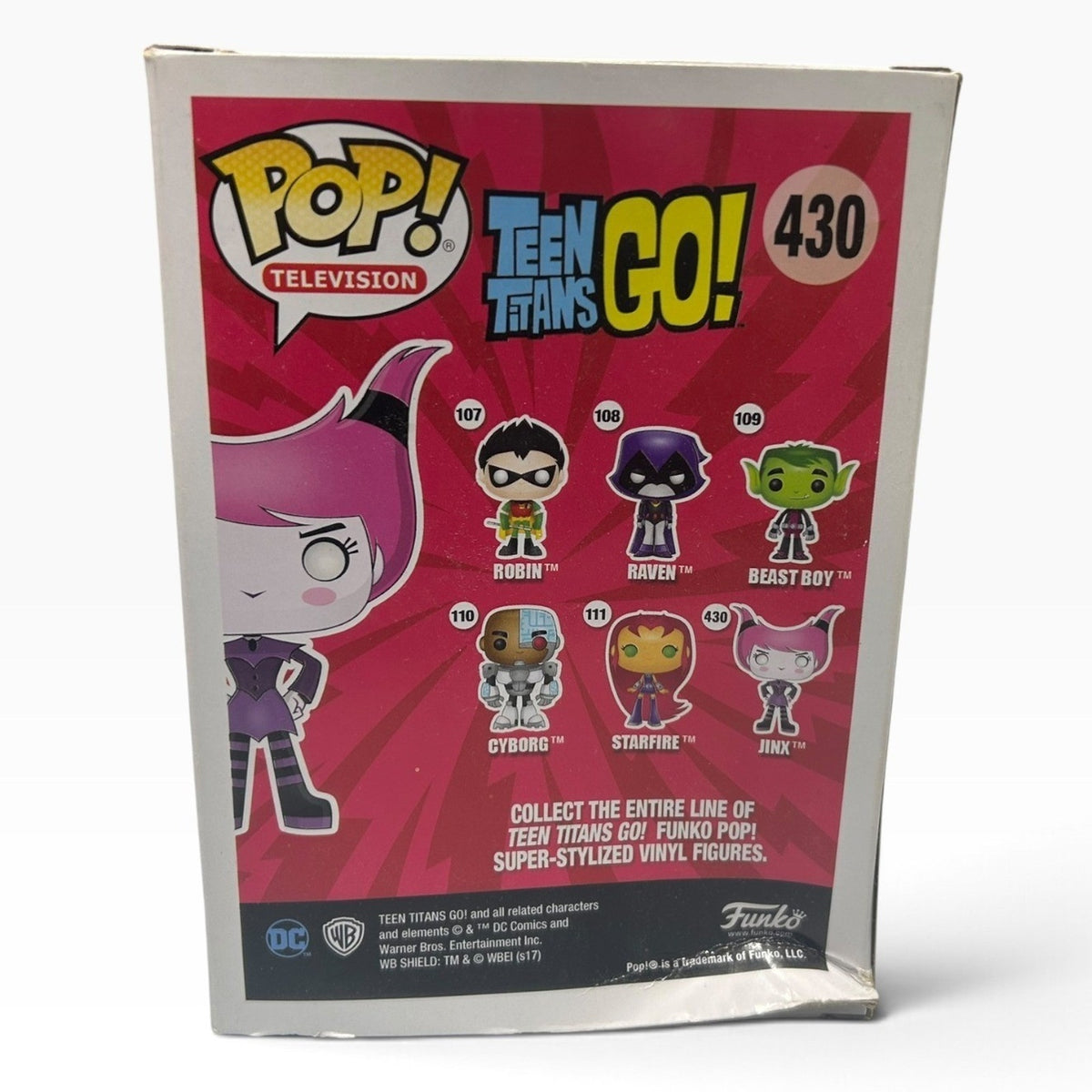 Funko Pop Teen Titans Go Terra 455 Jinx 430 Toys R Us Exclusive Lot DC Figure