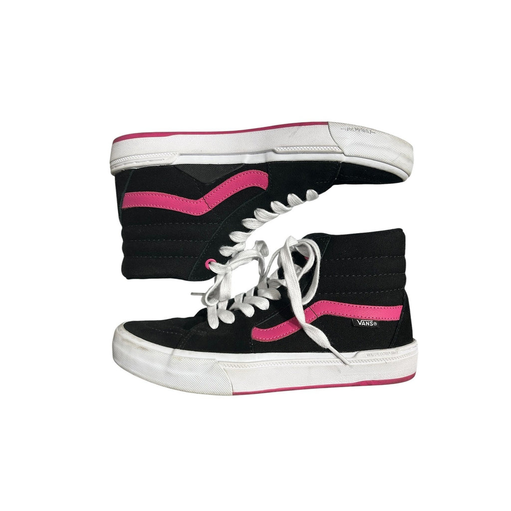 Vans Sk8-Hi BMX Black Pink High Top Sneakers Mens 6.5 Womens 8 emo skater casual