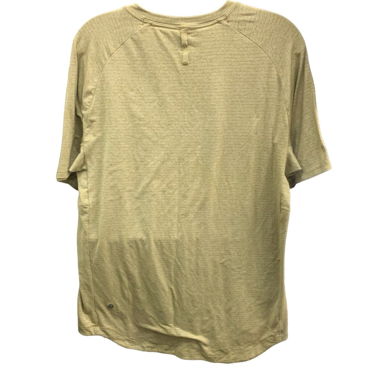 Lululemon Drysense Training Short Sleeve Shirt Heathered Bronze Green SZ M