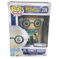 Funko Pop Movies Back to the Future Dr Emmett Brown 236 Loot Crate Exclusive
