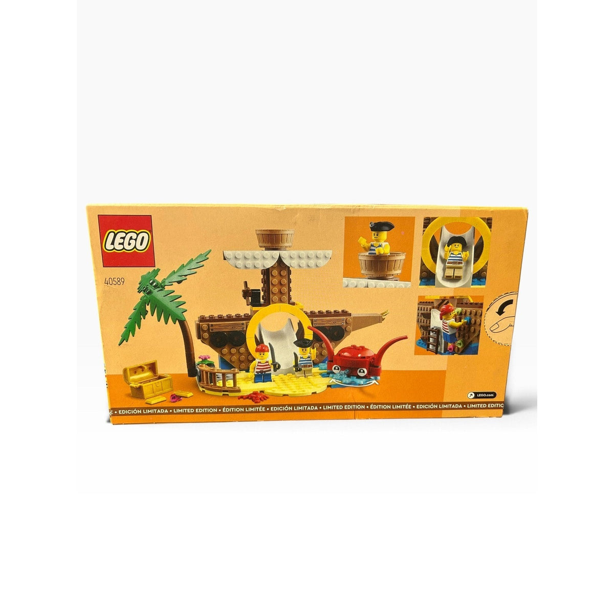 Sealed LEGO 40589 Pirate Ship Playground Limited Edition 168 Pcs collectible