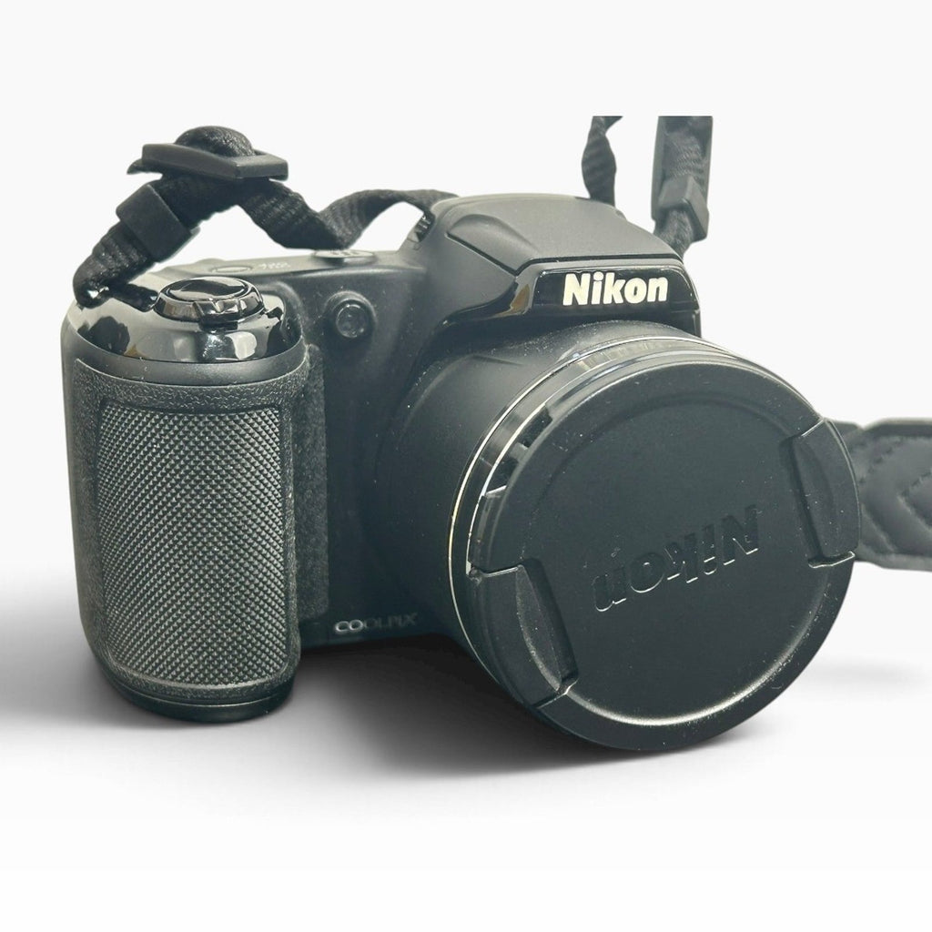 Tested Nikon Coolpix L340 20.2MP Digital Camera 28x Zoom Black with Zeikos Bag