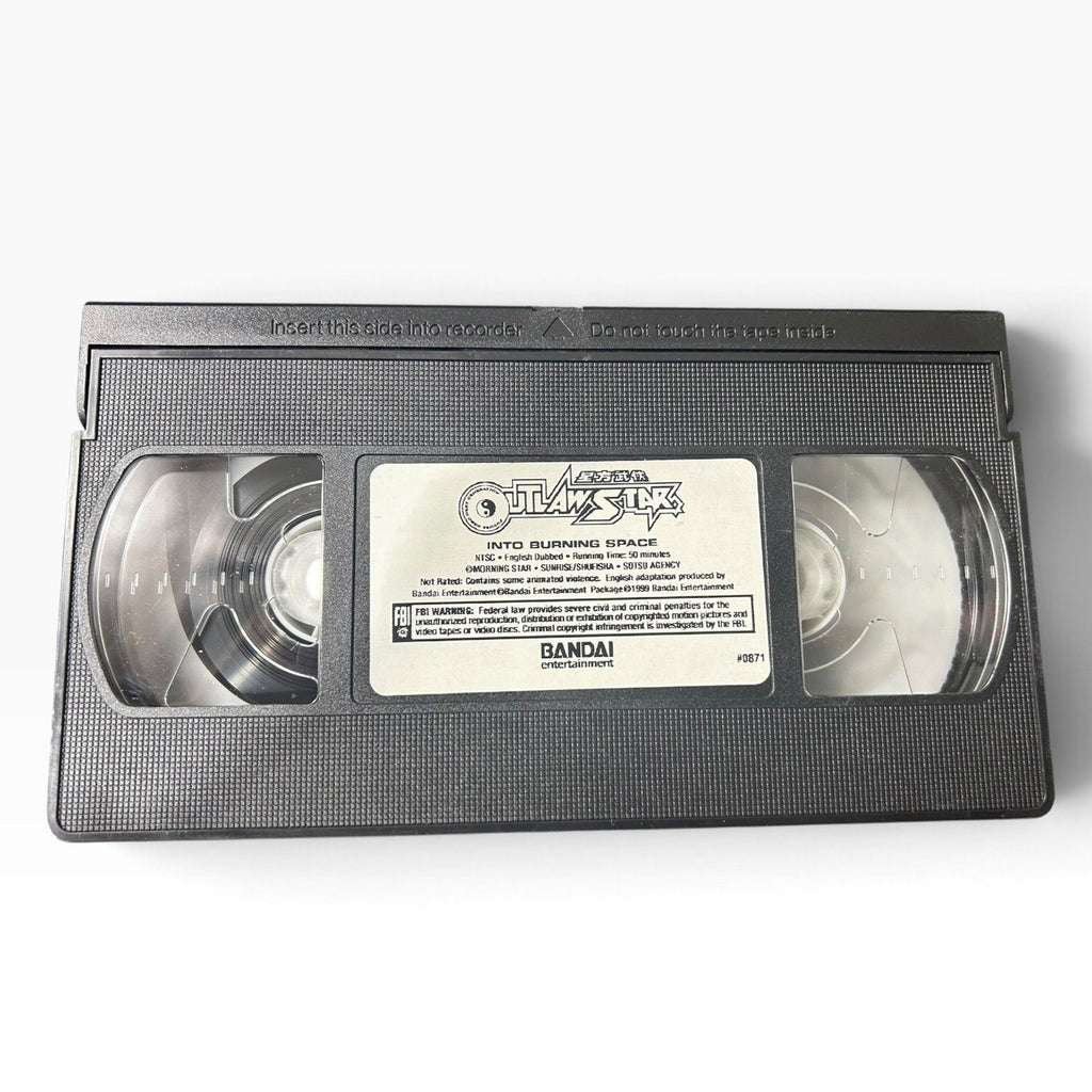 Bandai Outlaw Star VHS Vol 1 & 2 Episodes 1-4 English Dubbed 1999 Anime Retro
