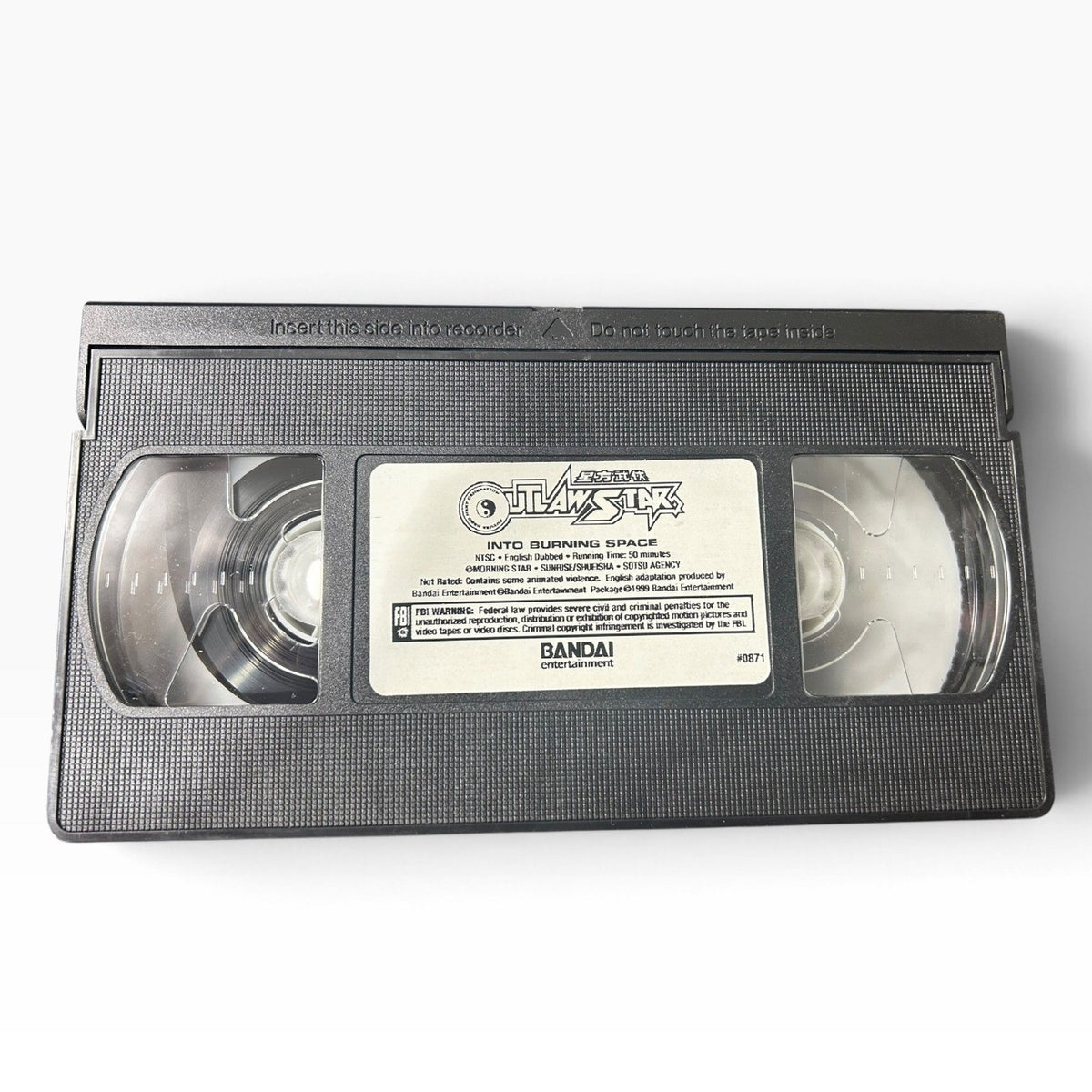 Bandai Outlaw Star VHS Vol 1 & 2 Episodes 1-4 English Dubbed 1999 Anime Retro