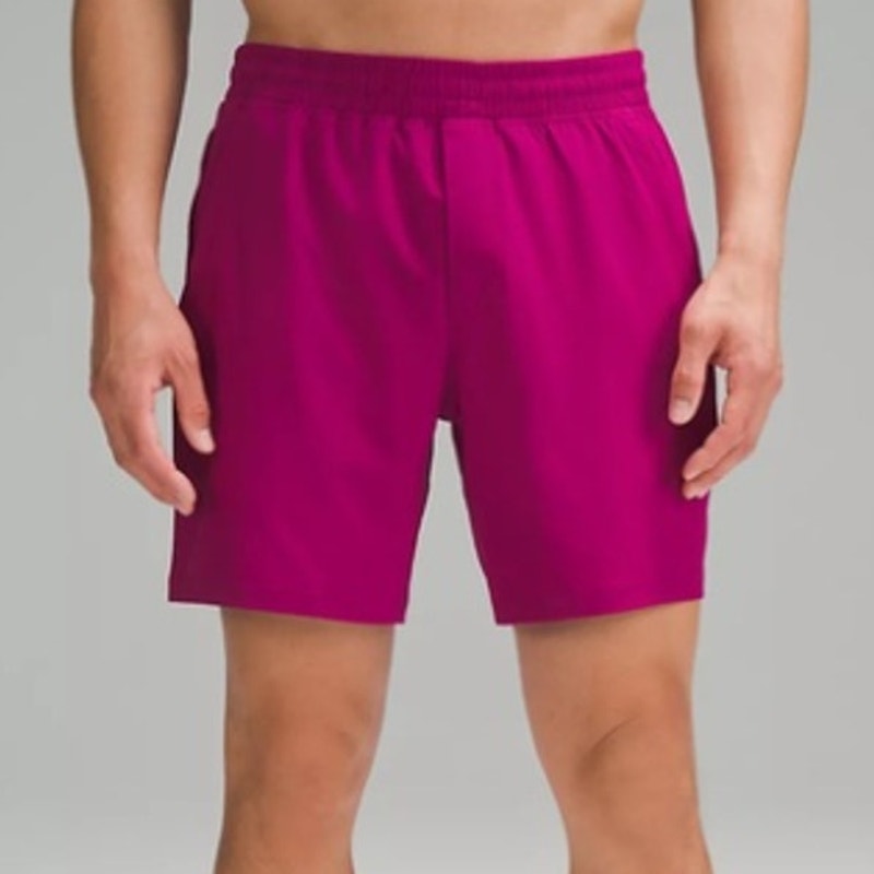 Lululemon Pace Breaker Short 9" *Liner Magenta SZ Small
