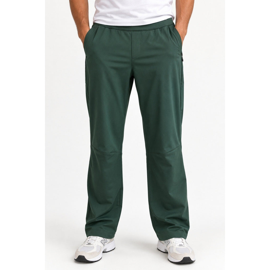 Lululemon Fleece Train Track Pant Dark Fir Green Mens Large DKFR Joggers