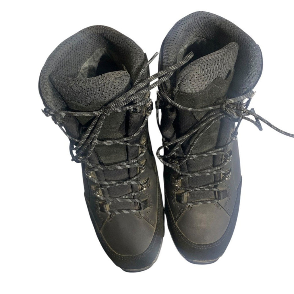HANWAG Men's Black Leather Gore-Tex Hiking Boots Vibram Sole