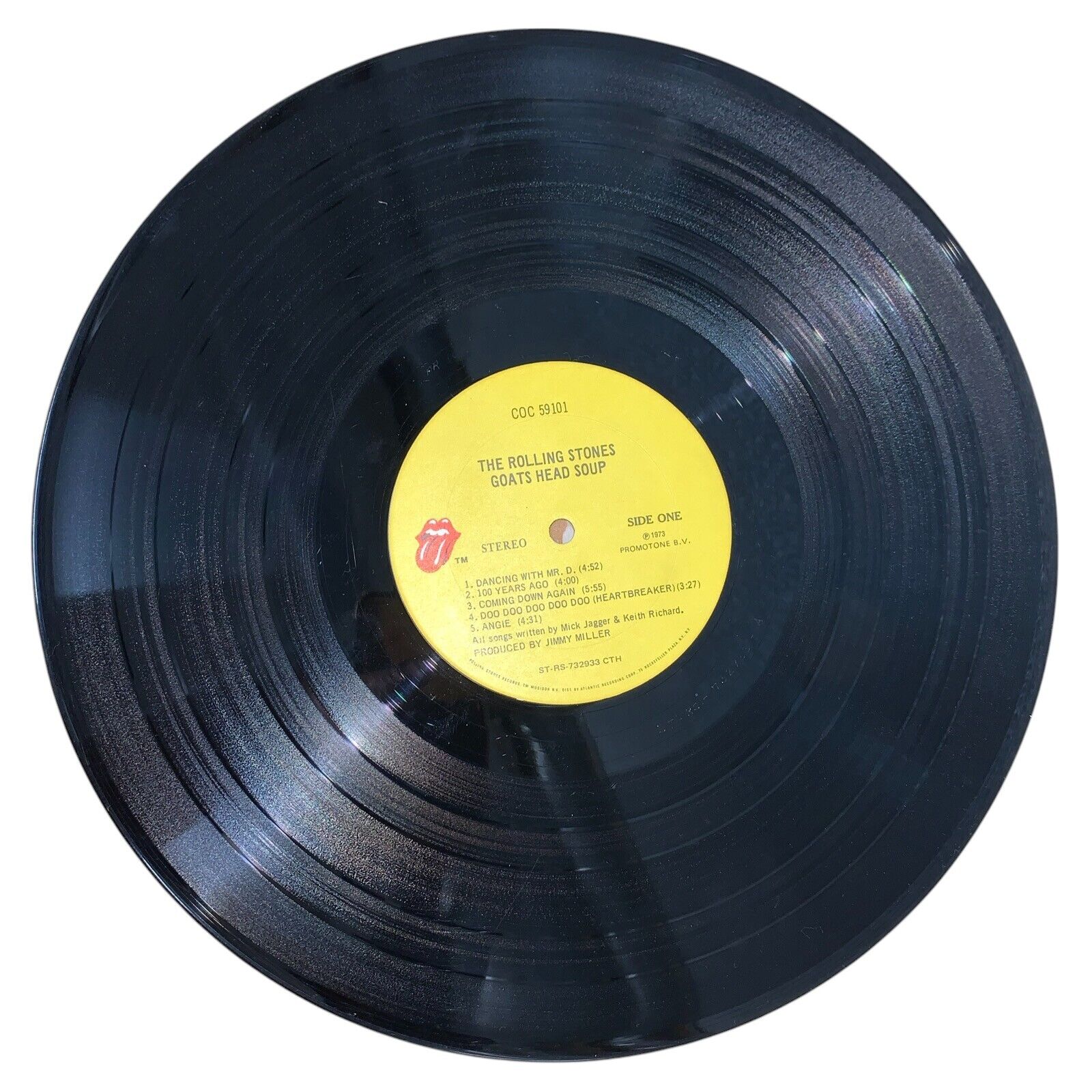 ROLLING STONES: goat's head soup ROLLING STONES 7" EP 33 RPM
