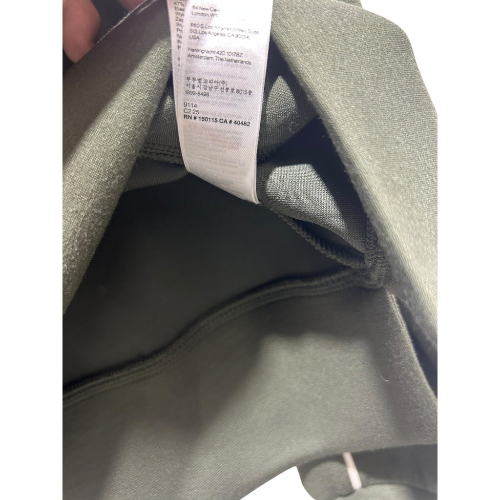 Varley Kirsi Half Zip Midlayer Forest Green Pull Sweatshirt Womens S athleisure