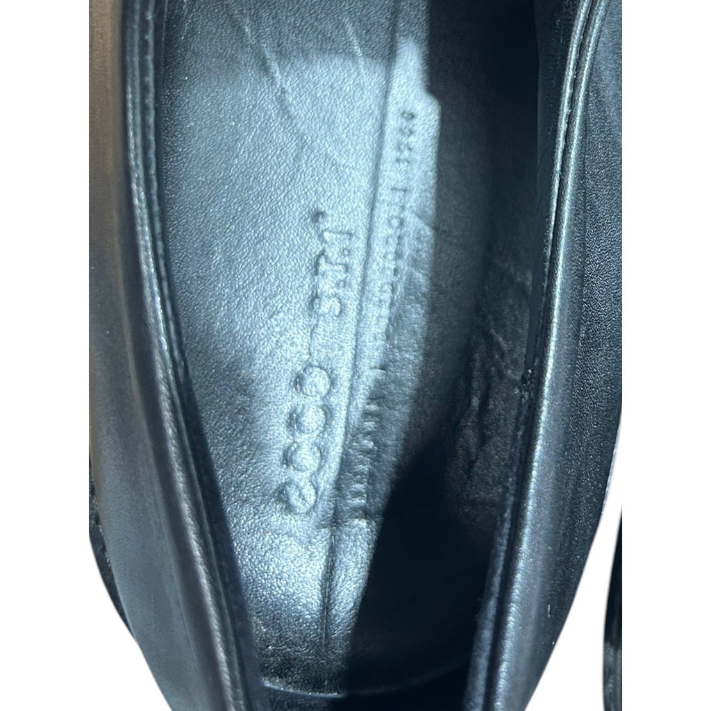ECCO ST.1 Hybrid Lite Mens Black Leather Plain Toe Derby Shoes EU 47 US 13