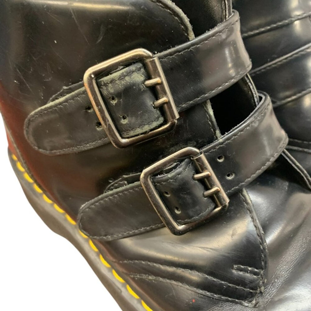 Dr. Martens Black Devon Platform Boots SZ 9 US L