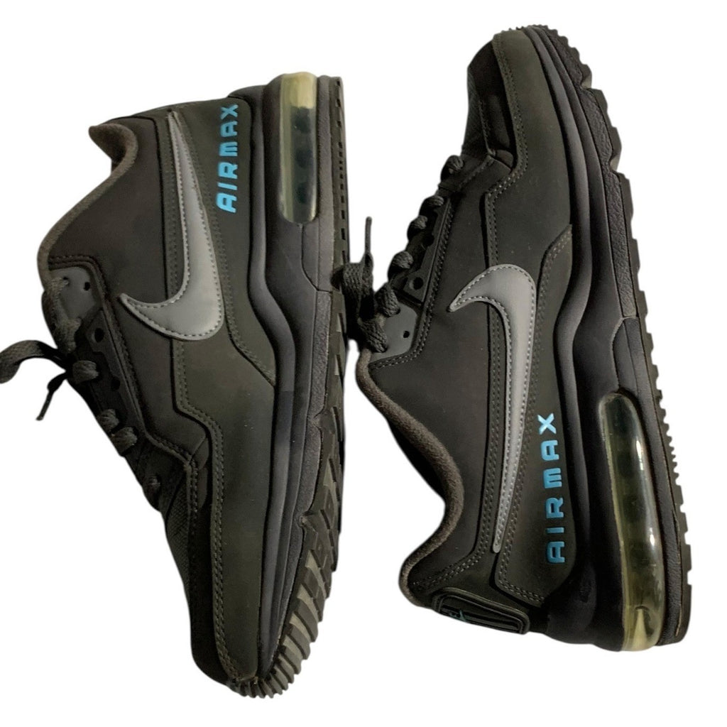 Nike Air Max LTD 3 Mens 8.5 Dark Grey Black Blue Sneakers CT2275-002
