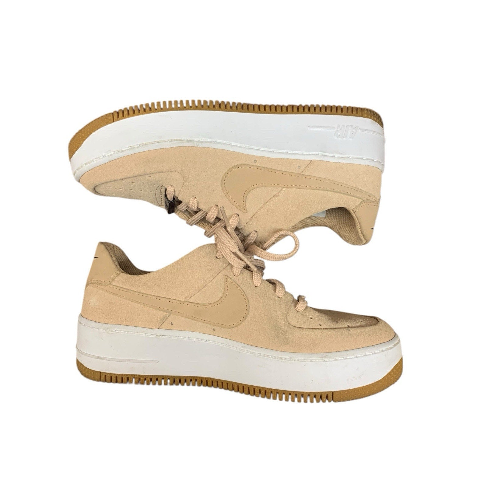 Size 7.5 - Nike Air Force 1 Sage Low Particle Beige Womans