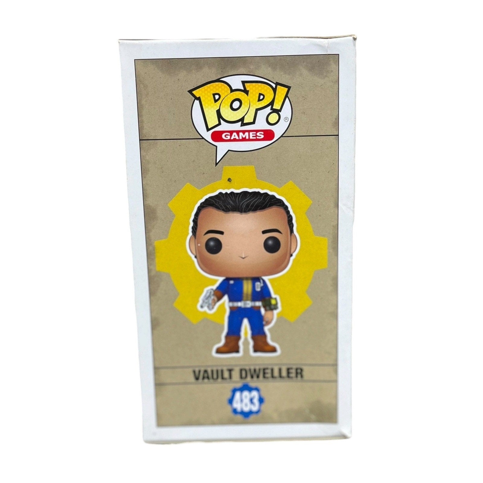 Funko Pop Games Fallout 76 Vault Dweller 483 Vinyl Figure Bethesda