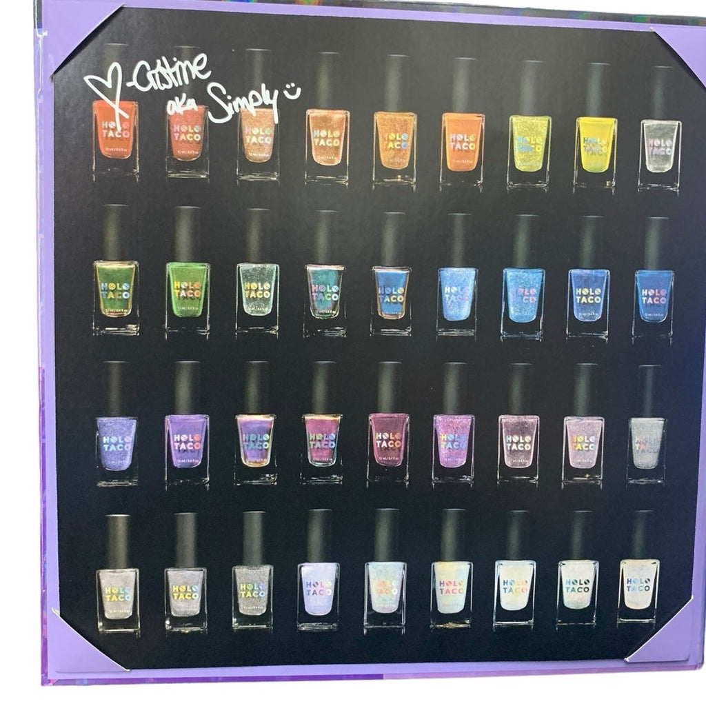 HOLO TACO Limited Edition 2021 Holo Taco Remix Collection Complete with Polishes