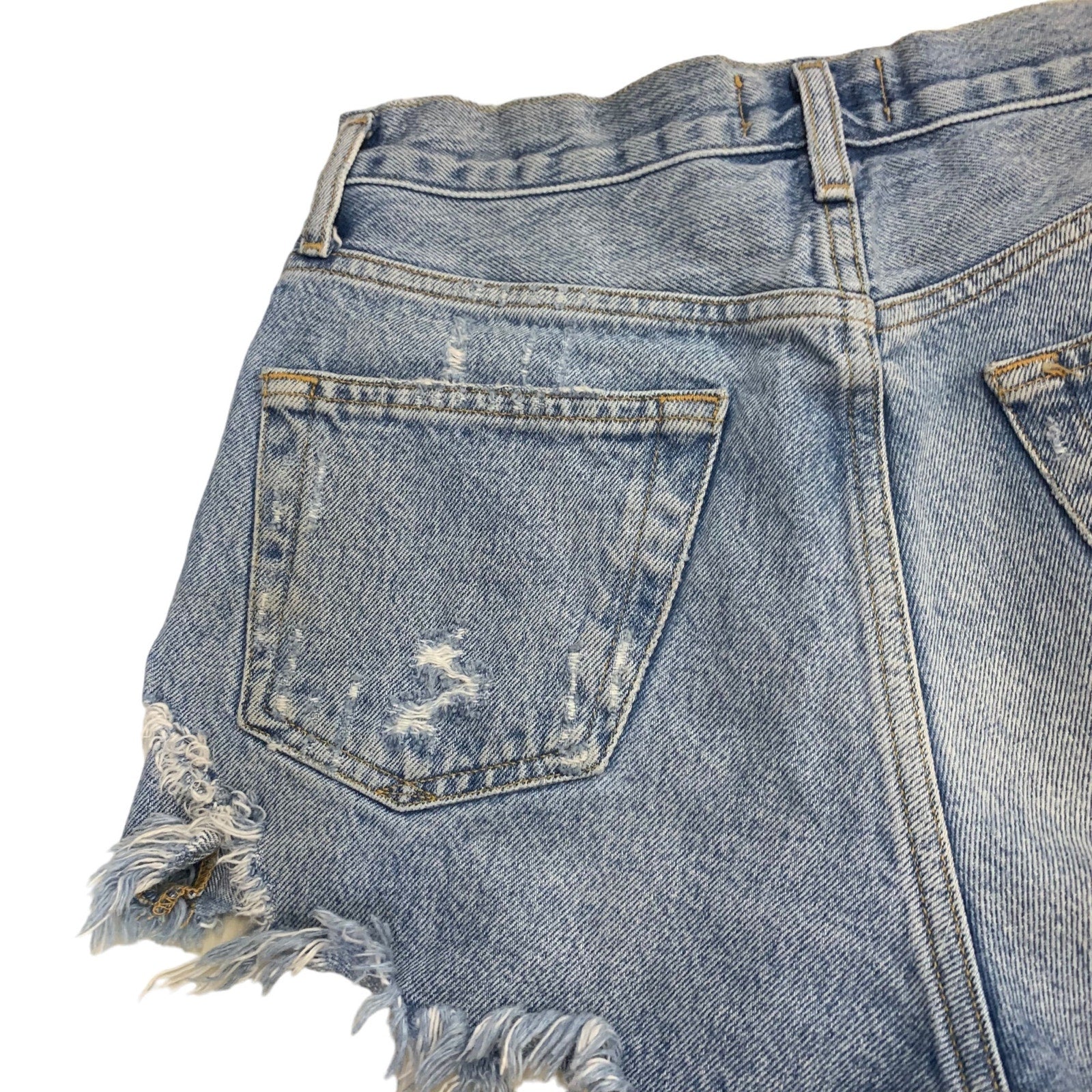 AGOLDE Parker Vintage Cut Off Short Swapmeet SZ XXS