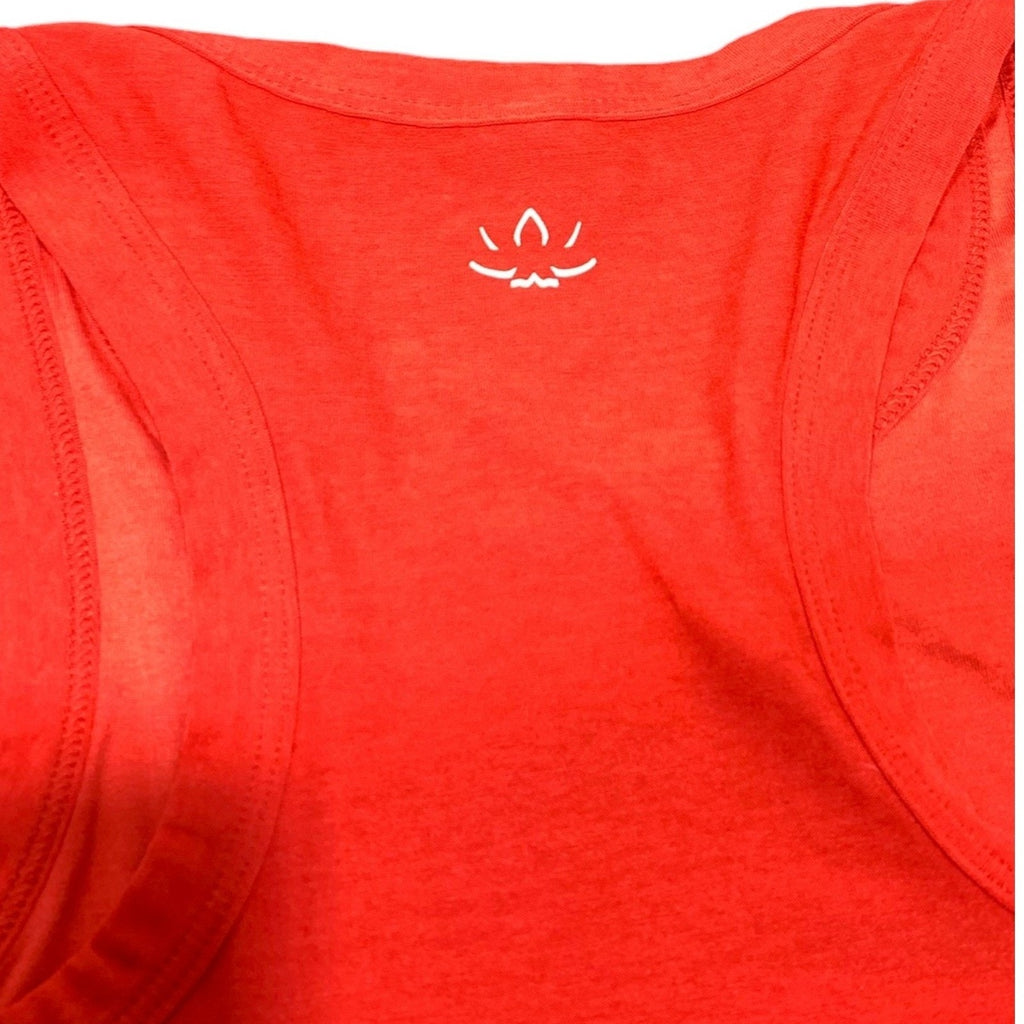 Beyond Yoga Featherweight Rebalance Tank Womens Red Orange Small S/P/P 2446