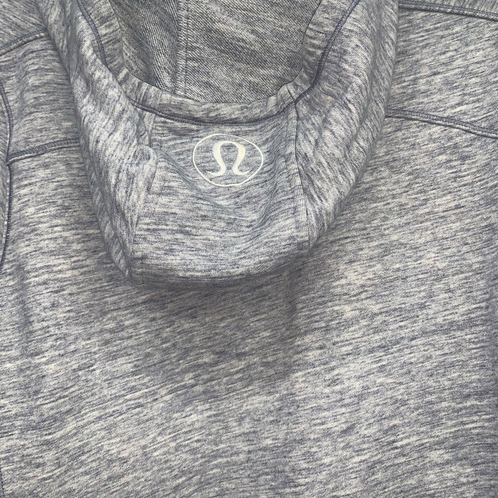 Lululemon Cool & Collected Jacket Heathered Space Dyed Nimbus sz 8