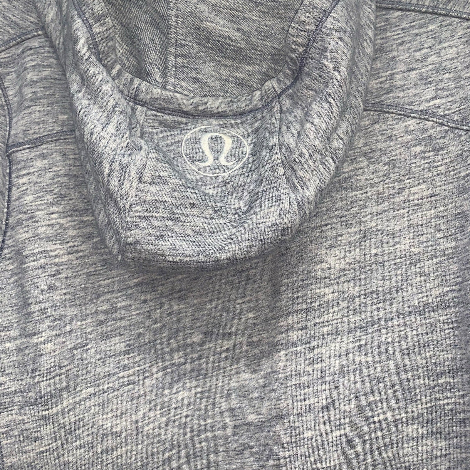 Lululemon Cool & Collected Jacket Heathered Space Dyed Nimbus sz 8