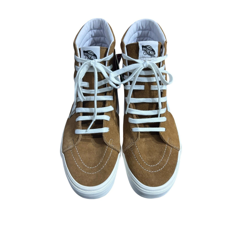 Vans Sk8-Hi Brown Suede Water Repellent High Top Sneakers Mens 12 1508731