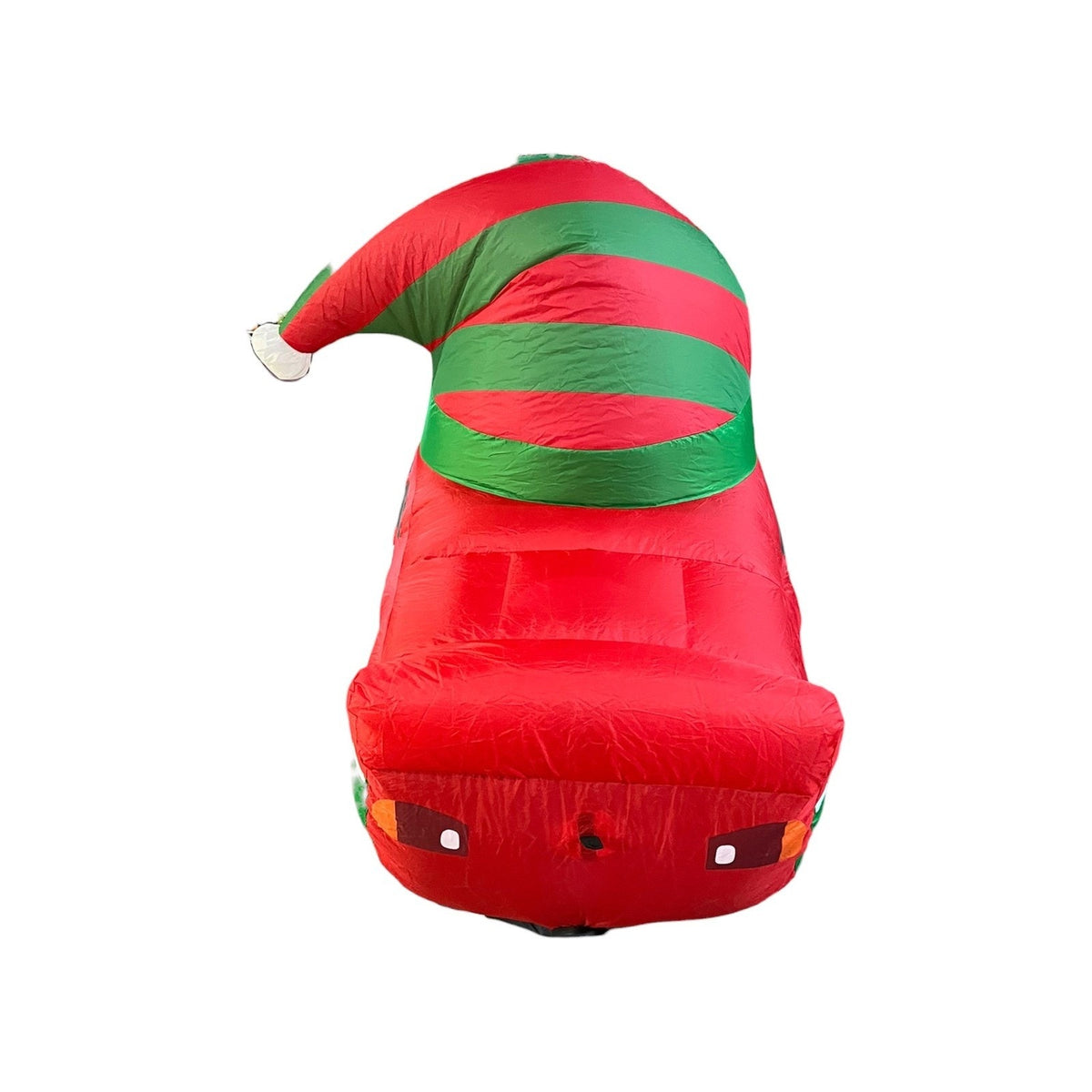Disney Pixar Cars Lightning McQueen Christmas Inflatable 3.5 ft Elf Hat LED
