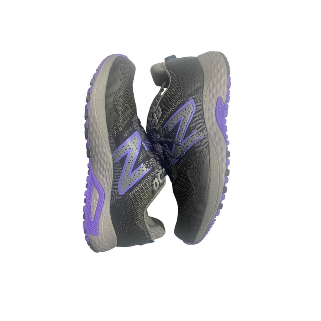 New Balance WT410LQ8 Women's Running Shoes Gray Purple Comfort Insert Size 9
