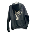 Taylor Swift The Tortured Poets Department Black Graphic Hoodie Size Large