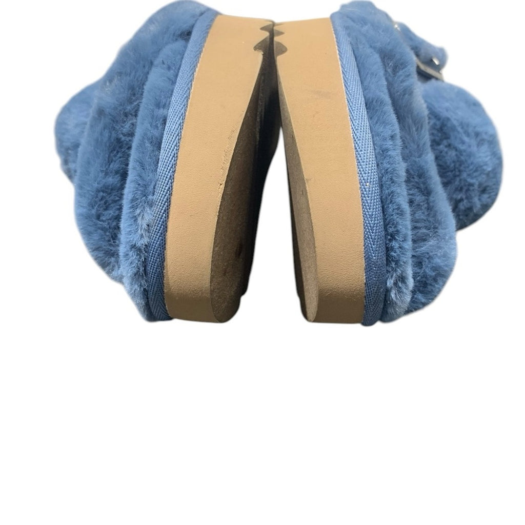 Koolaburra Blue Slippers Cozy Comfort SZ 9