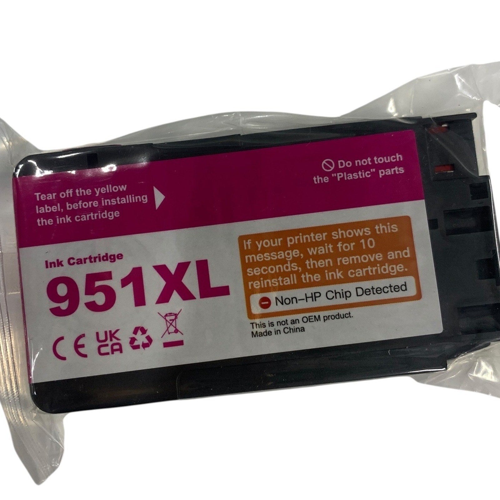 951XL Magenta Ink Cartridge High Yield Compatible Non-OEM Sealed Replacement