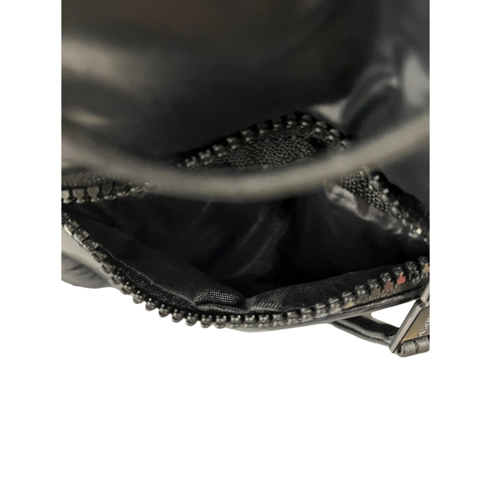 Joan & David Puffy Backpack Puffer Leather Trim Flap Backpack Bag Women's