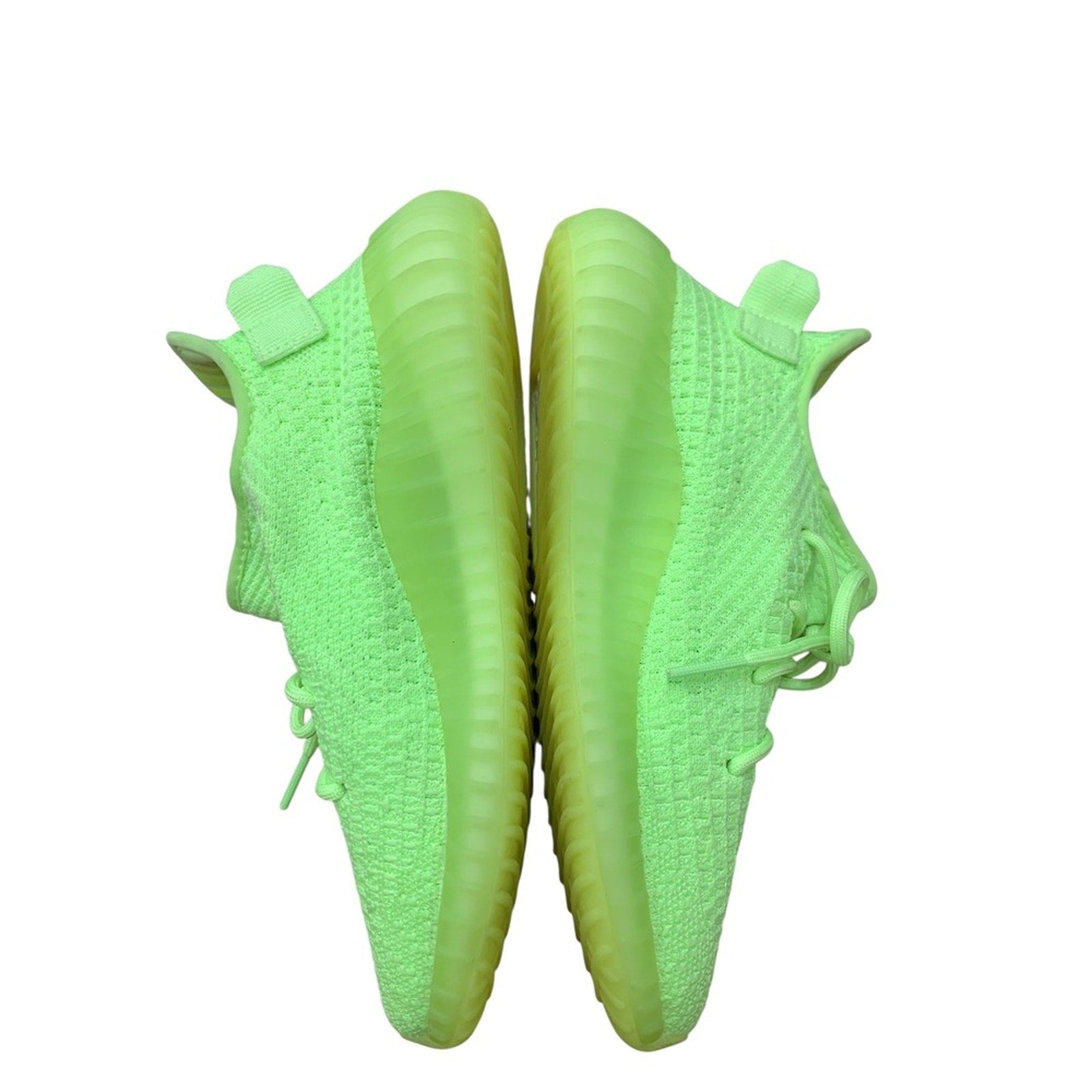 Adidas Yeezy Boost 350 V2 Glow Green Sneakers Shoes Mens Fashion SZ 6.5