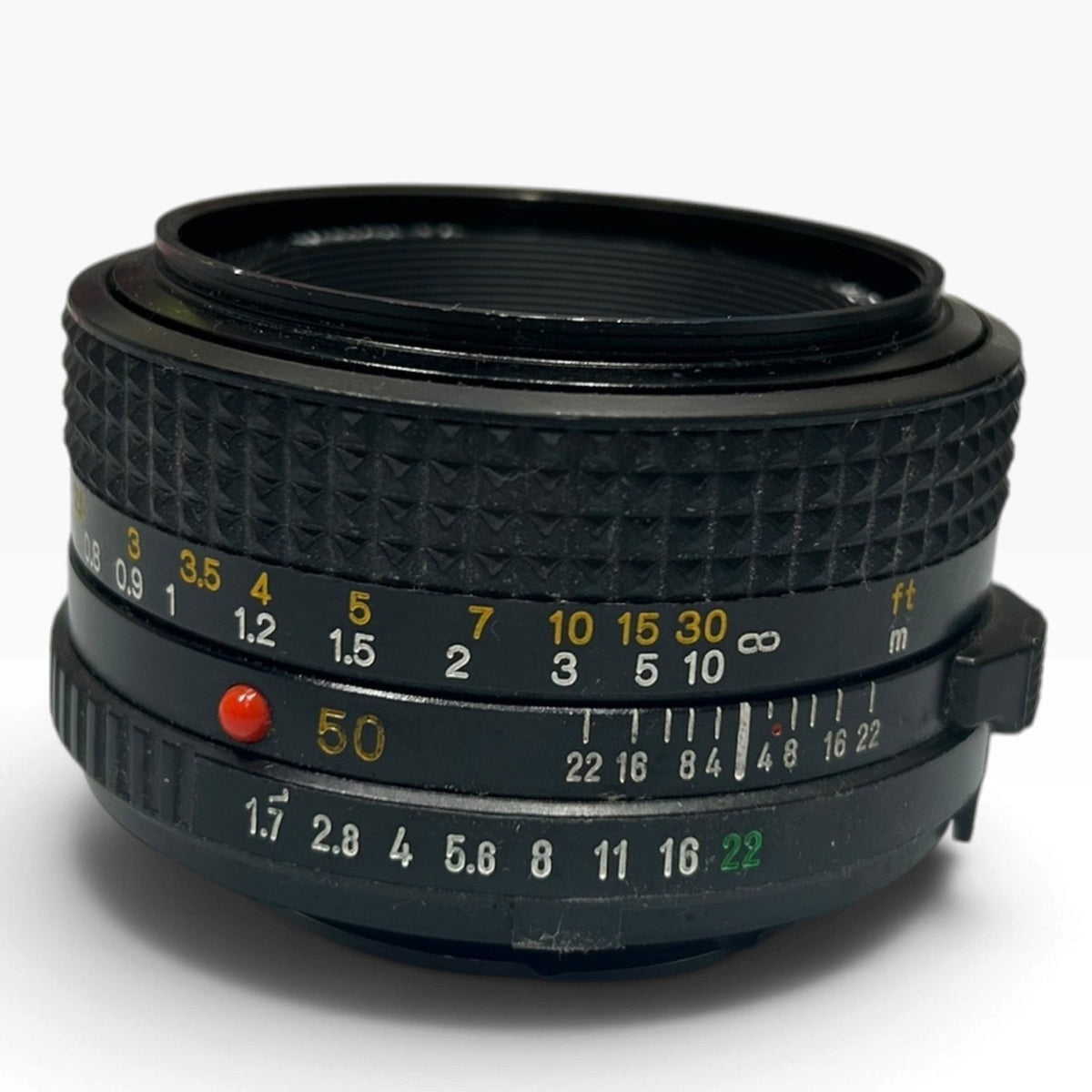 Minolta MD 50mm 1:1.7 Manual Focus Prime Lens Japan 49mm Filter 7139055 Vintage