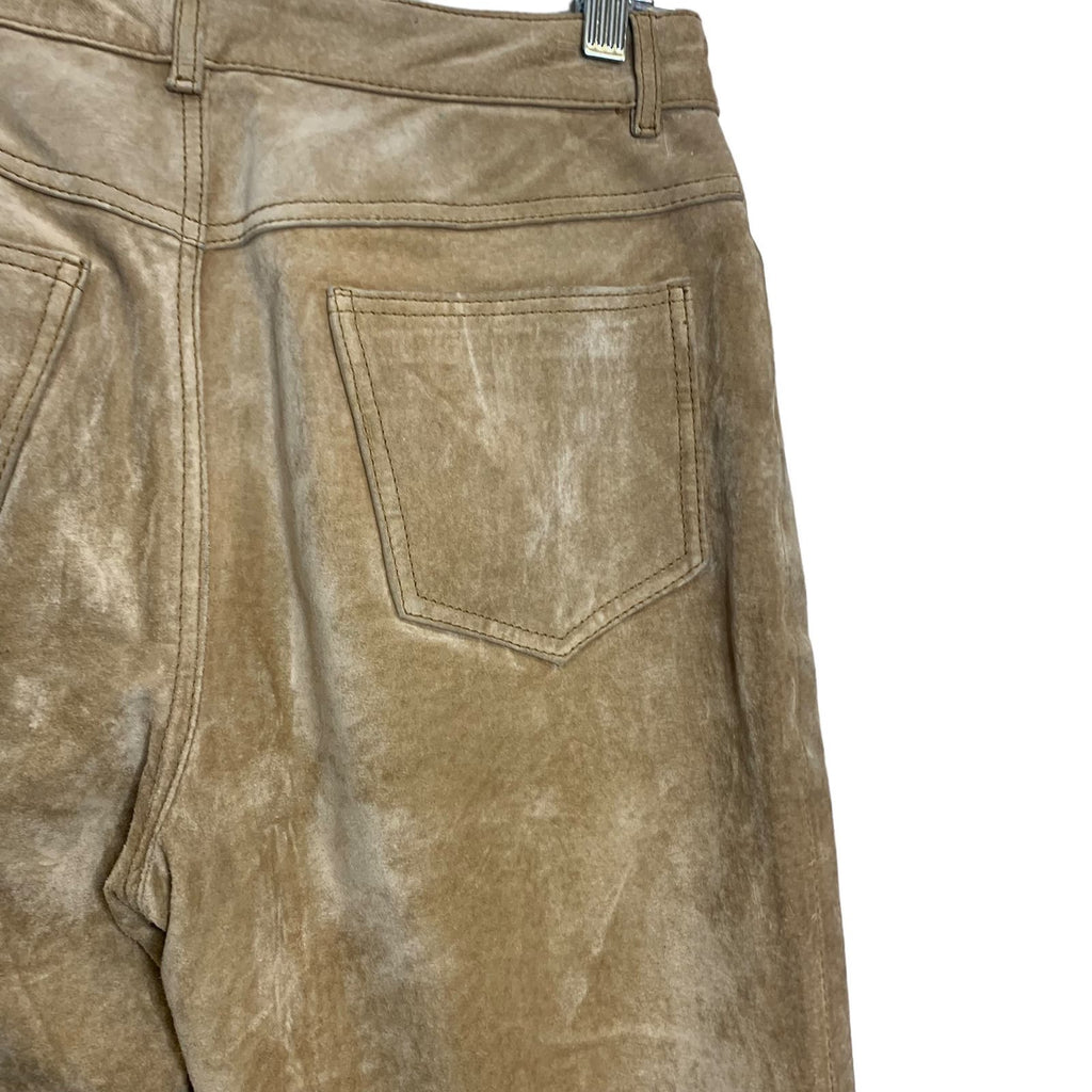 90's Jou Jou Skins 100%  Suede Leather Pants SZ 7/8