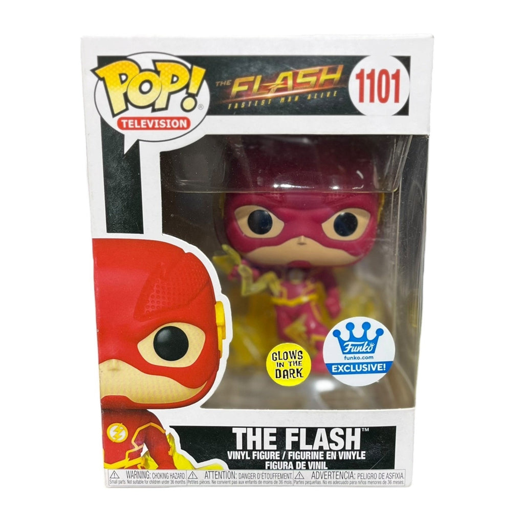 Funko Pop Television The Flash 1101 Glow in the Dark Funko.com Exclusive Vinyl