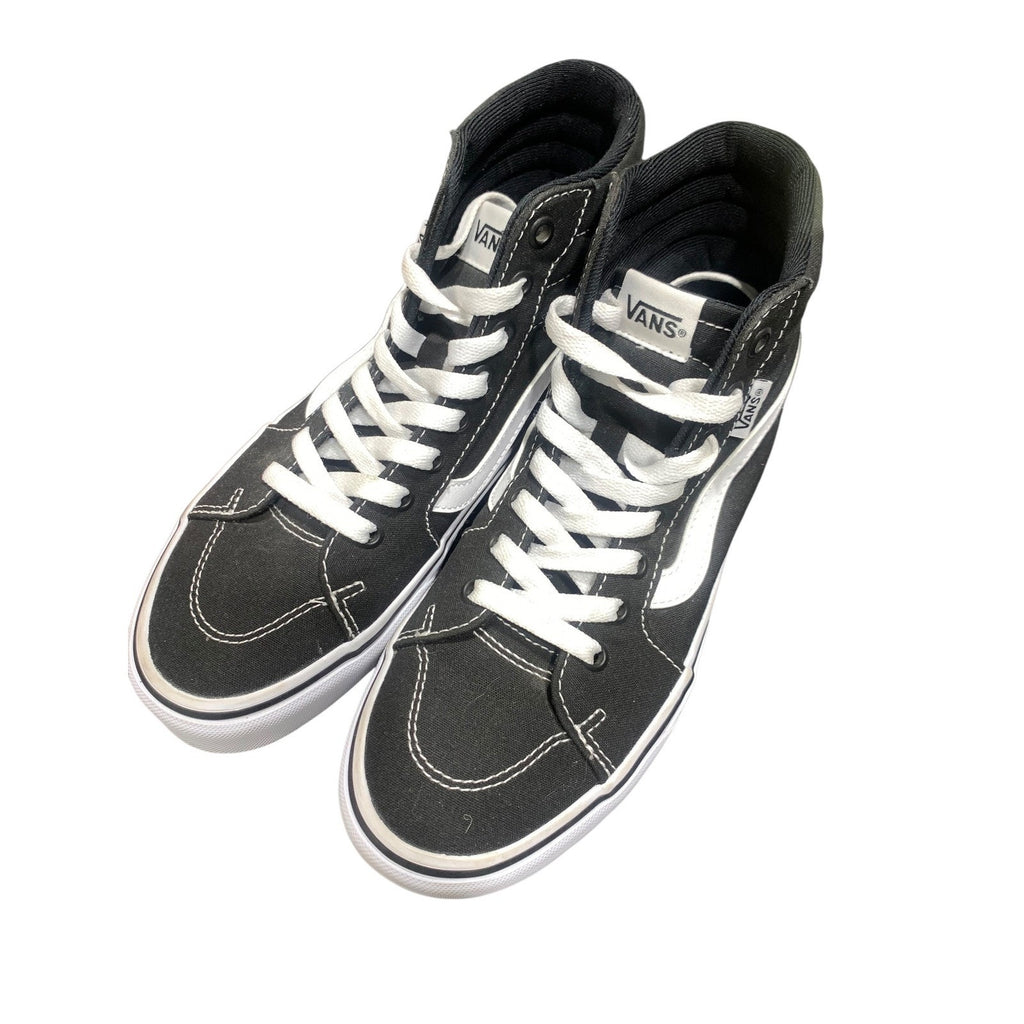 Vans Sk8-Hi Black White High Top Canvas Sneakers Womens 8 Mens 6.5 VN000D5IB8C