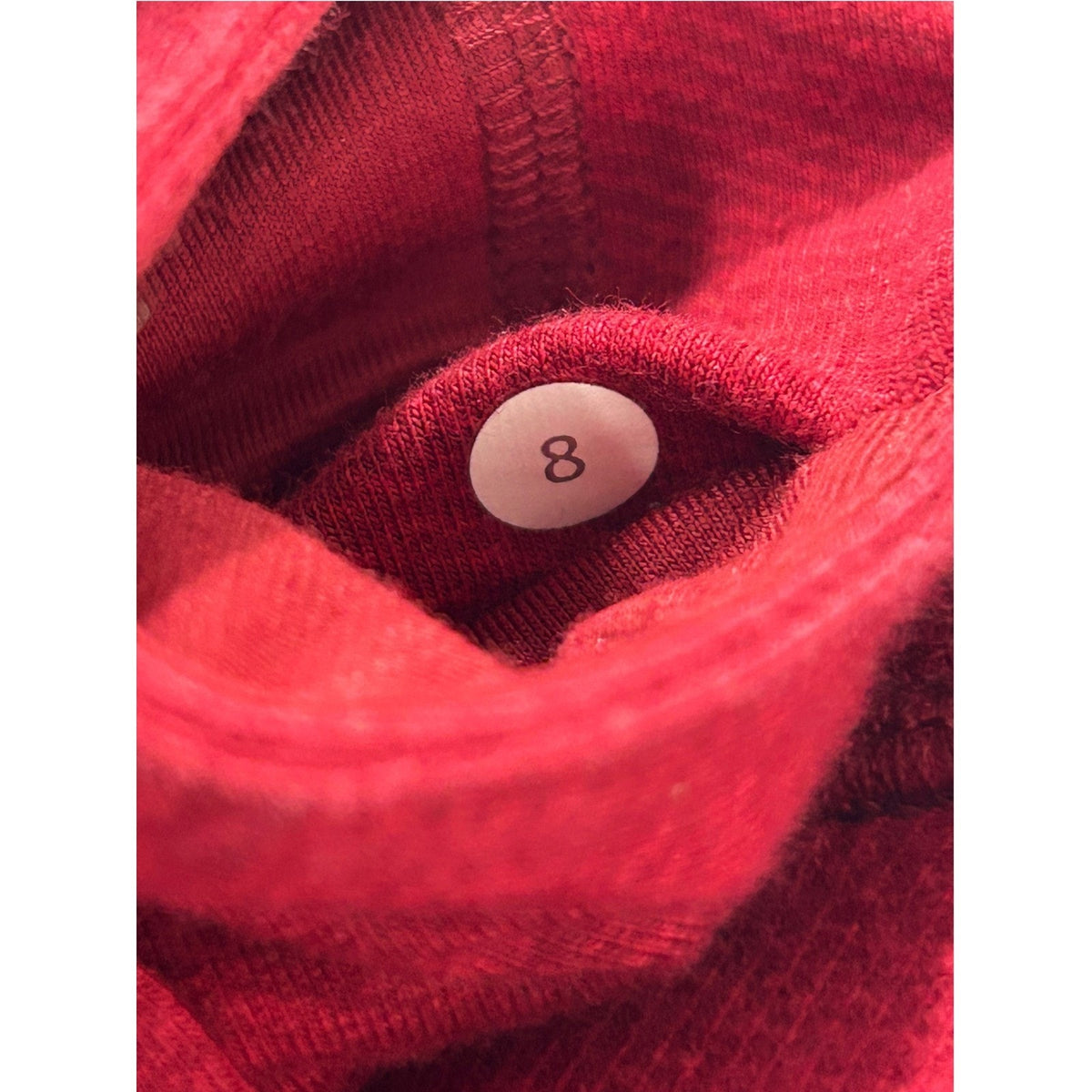 Lululemon Carry And Go Hoodie Commuter Denim Deepest Cranberry Red Zip Jacket 8