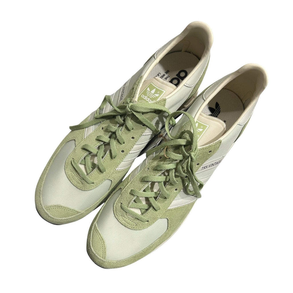 Adidas TRX Vintage Mens Halo Green Cream White Retro Sneakers GX4581 Size 13 NWT