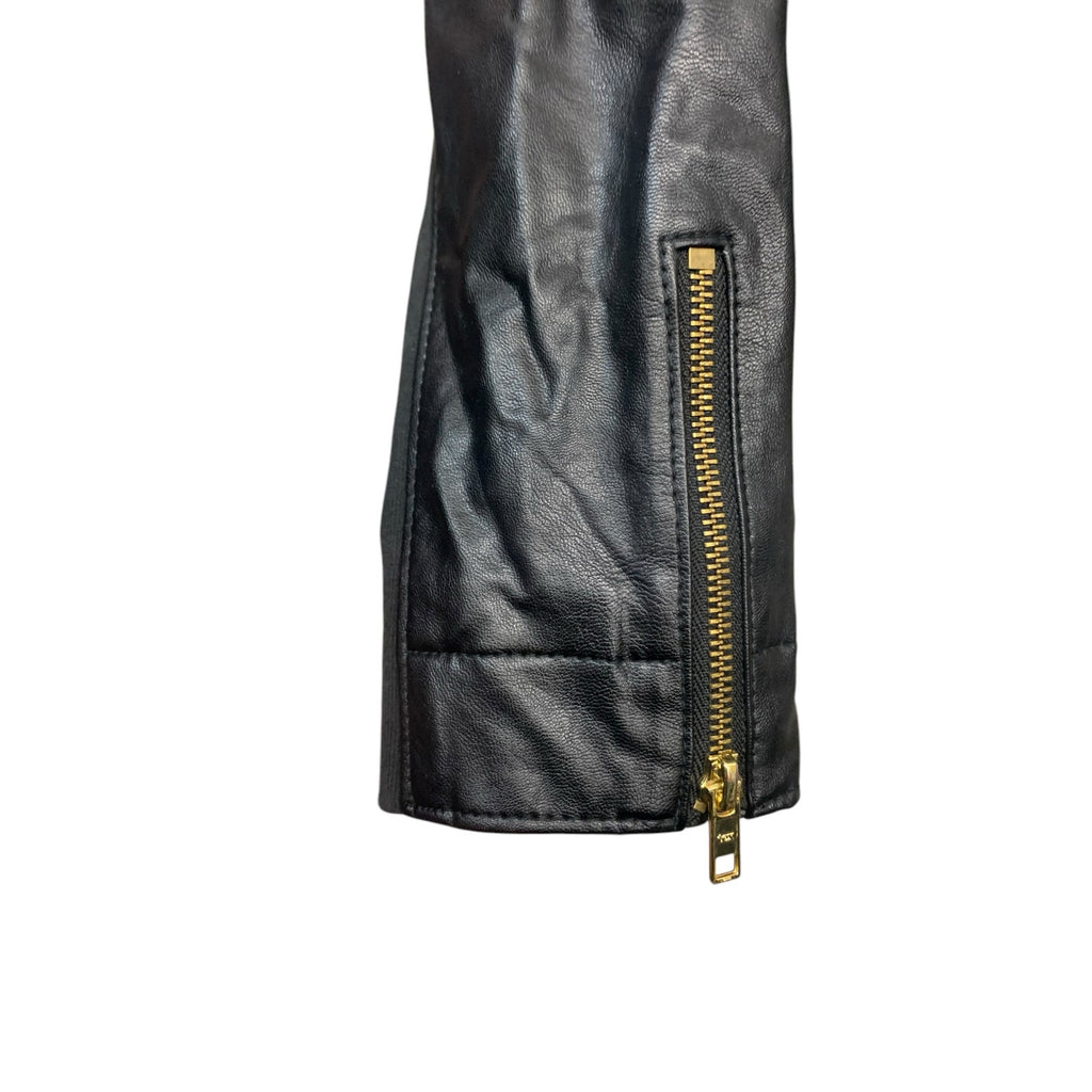 Authentic True Religion Leather Biker Jacket SZ M