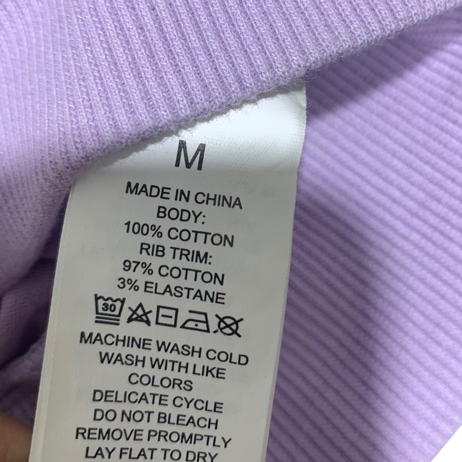 Kate Spade New York Purple Yellow Puff Sleeve Top M 100% Cotton Preppy coastal