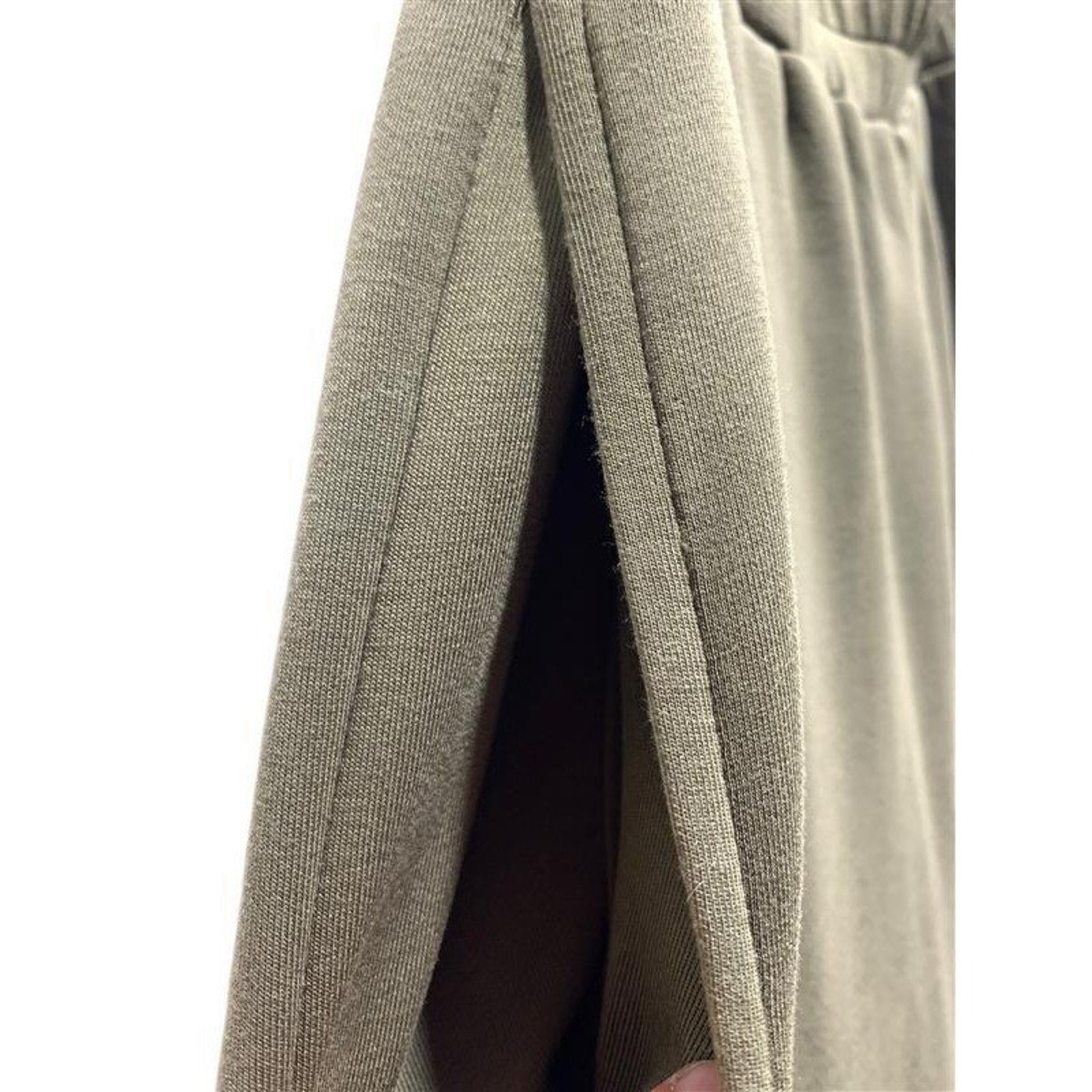 Varley DoubleSoft Varley Slim Pant 25" Olive Green High Rise Sweatpants Small