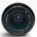 Minolta MD 50mm 1:2 Prime Lens with Minolta 49mm UV Filter Japan 1882322
