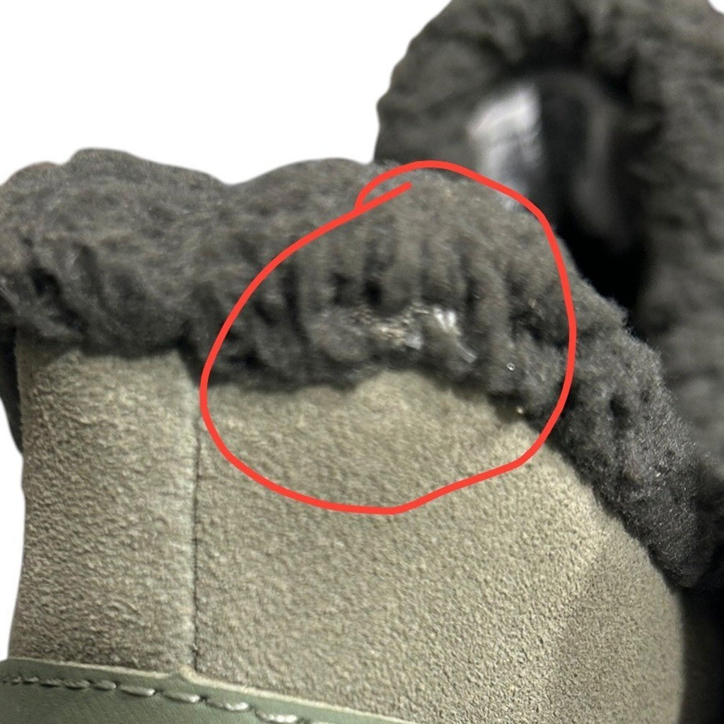 Merrell Bravada Cordwrap Womens 11 Olive Green Fleece Lined Vibram Shoes J066954