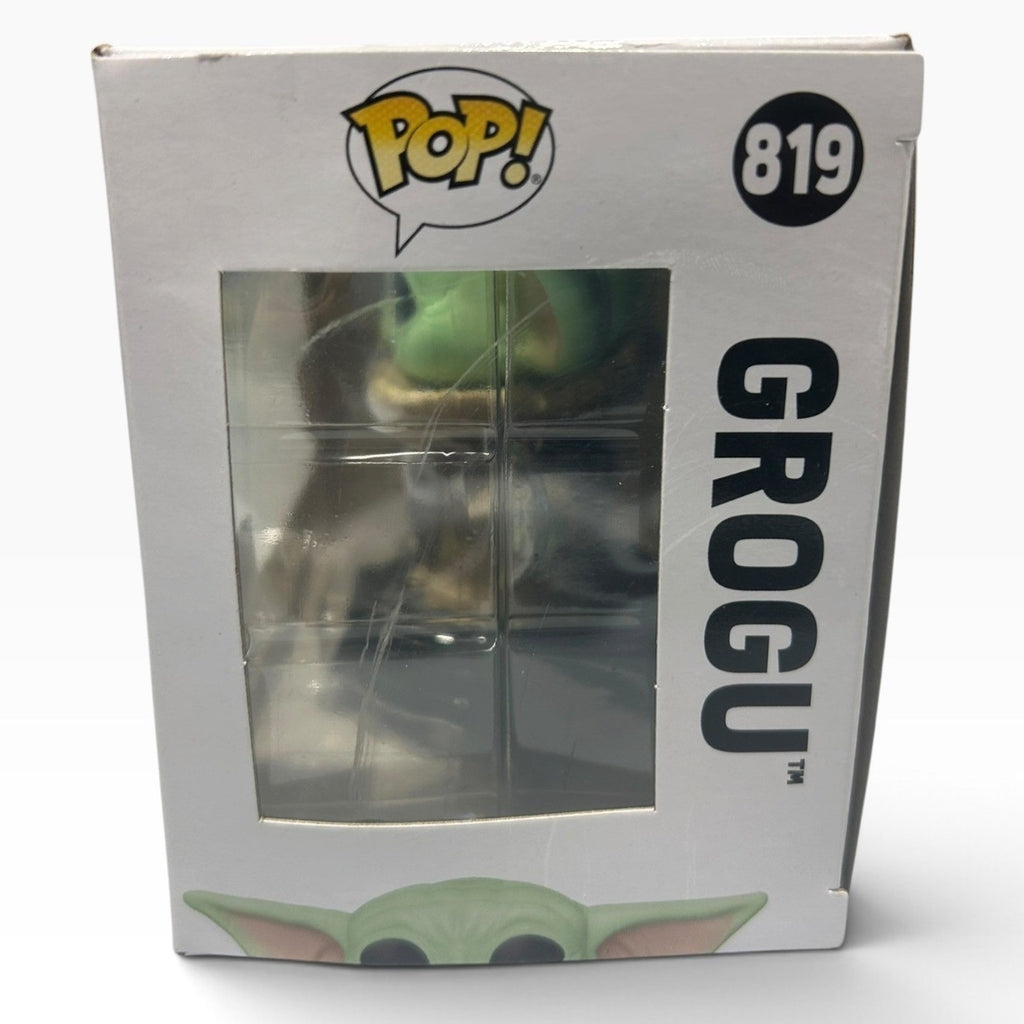 Funko Pop Star Wars The Mandalorian Heavy Infantry 348 and Grogu 819 Lot
