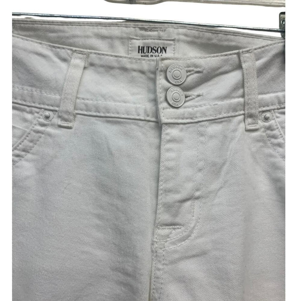 NWT HUDSON Signature Bootcut White SZ 29 Wide Leg