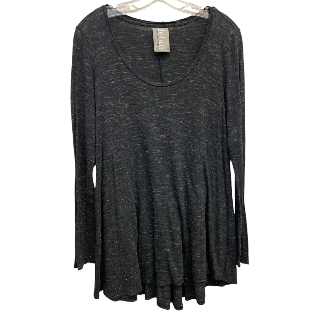 Anthropologie Dolan Tunic Long Sleeve Top Size M Gray