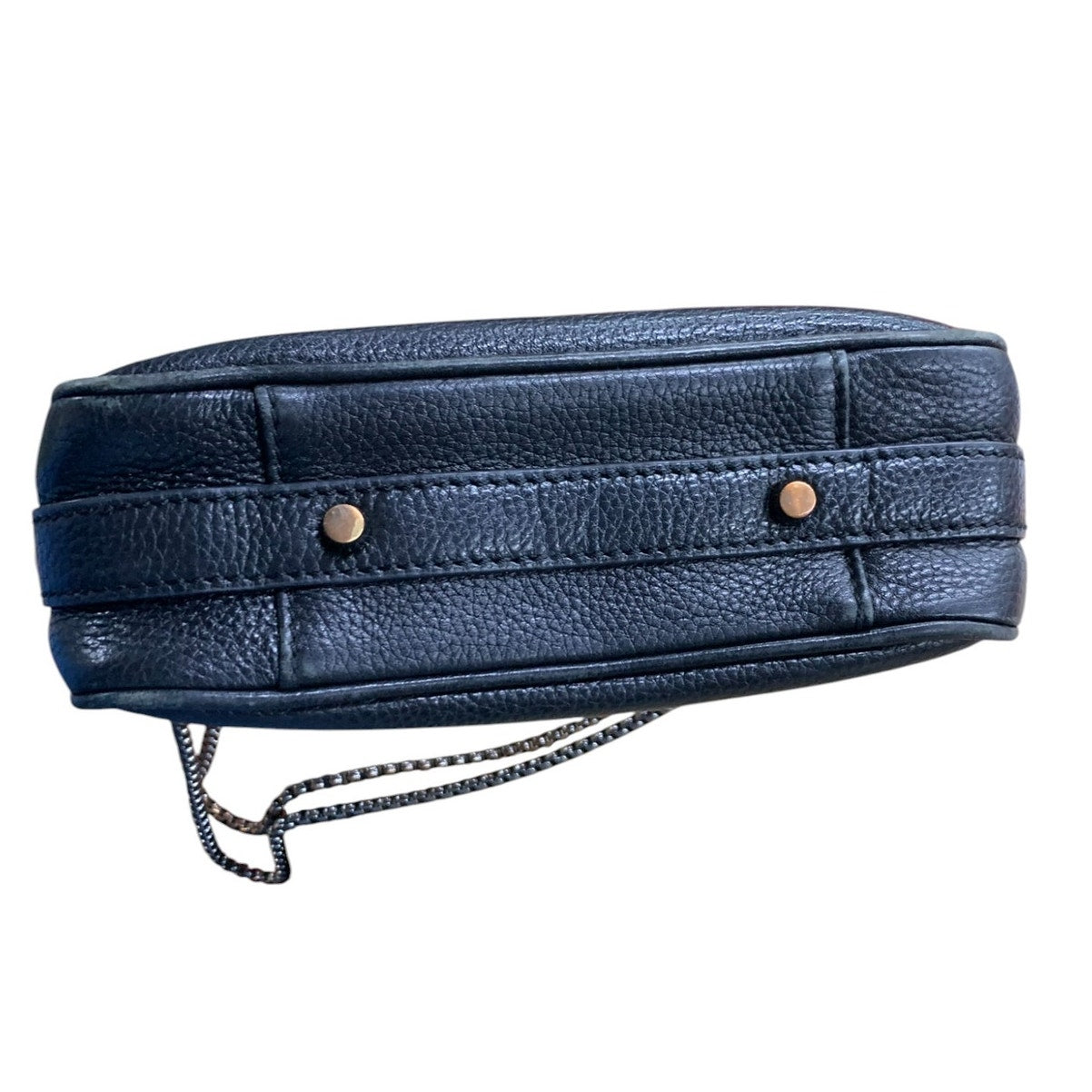 Dylan Kain Leather with Metal Chain Crossbody