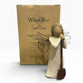 Willow Tree Angel of the Garden Ornament Susan Lordi Demdaco Shovel 2002 Box